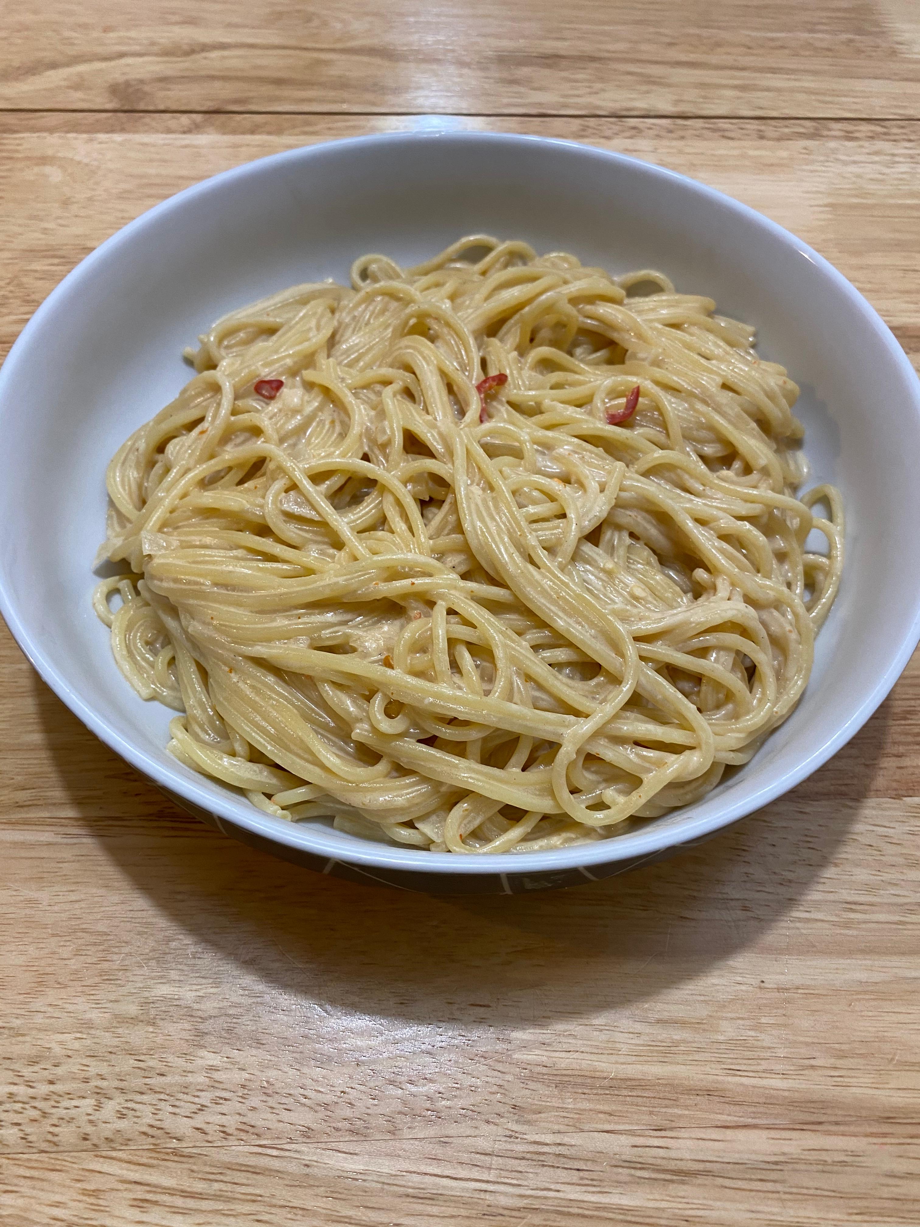 Garlic Chilli Spaghetti